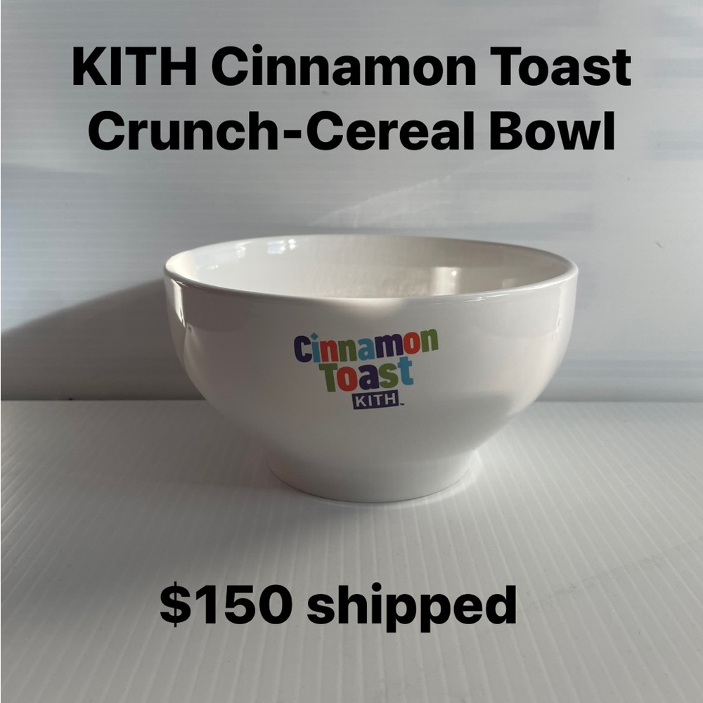 Kith Treats x Cinnamon Toast Crunch Cereal Bowl